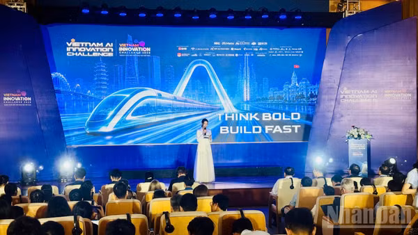 Khai mạc chương trình “Thách thức Đổi mới sáng tạo Việt Nam”(Vietnam AI Inovation Challenge 2026) và phát động “Cuộc thi Olympic Trí tuệ nhân tạo Quốc tế 2027” (International Artificial Intelligence Olympiad-IAIO 2027). (Ảnh: HNV)
