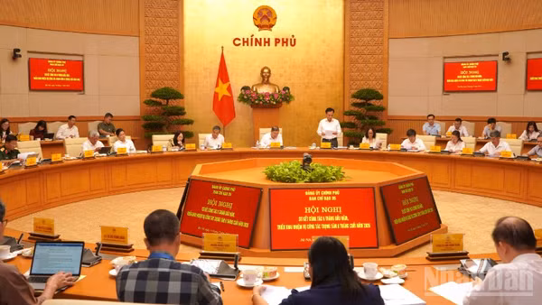 Quang cảnh hội nghị. (Ảnh: HẢI ĐĂNG)