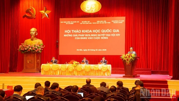 Quang cảnh hội thảo.