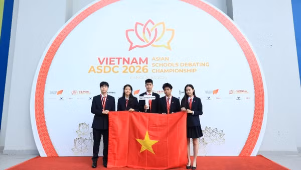 Giải đấu ASDC 2026 thu hút những học sinh đam mê bộ môn tranh biện. 
