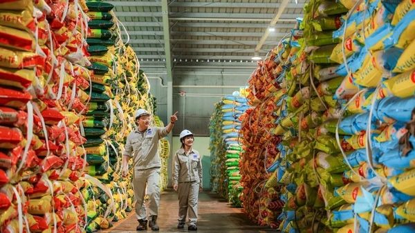 Kho hàng của Đạm Phú Mỹ.