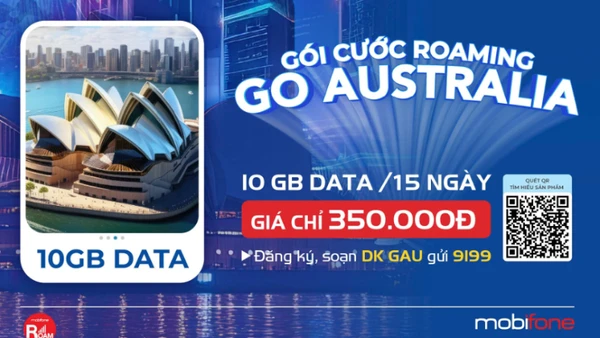 Gói cước roaming Australia của MobiFone