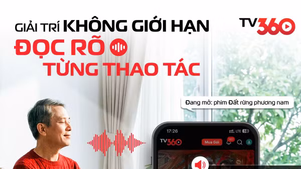 Người khiếm thị trải nghiệm TV360 với những tính năng mới