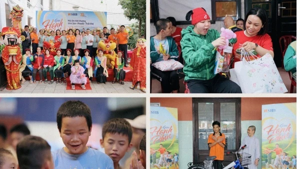SHB đồng hành tại trung tâm nuôi dưỡng trẻ khuyết tật Hà Nội (Chương Mỹ)