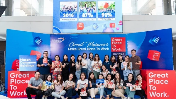 Masan Consumer 3 năm liên tiếp ghi nhận nơi làm việc xuất sắc (Great Place to Work).