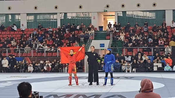 Lò Thị Phung giành Huy chương vàng tại Giải vô địch châu Á 2026.