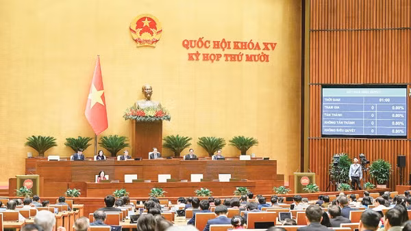 Kỳ họp thứ mười, Quốc hội khóa XV. Ảnh trong bài | Duy Linh