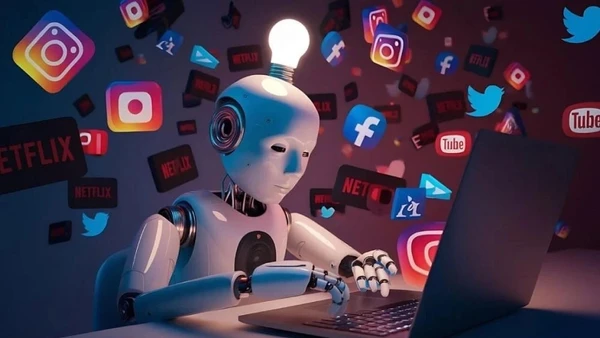 Nội dung AI đang lan tràn ngày một nhiều, trên các nền tảng mạng xã hội.