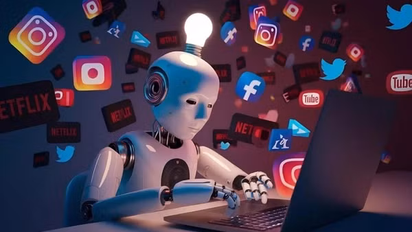 Nội dung AI đang lan tràn ngày một nhiều, trên các nền tảng mạng xã hội.