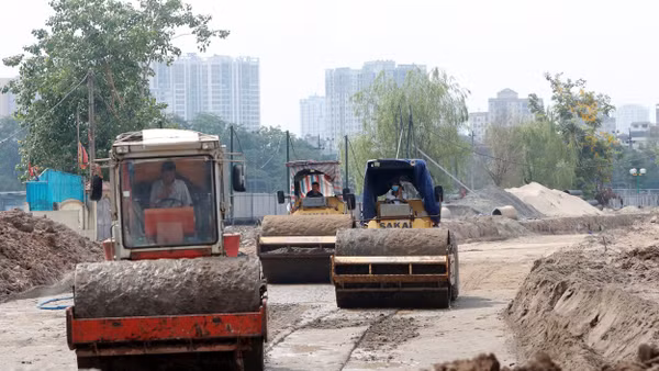 Các vật liệu xây dựng tăng giá cùng lúc tạo ra cú sốc với ngành xây dựng. Ảnh trong bài | Khiếu Minh