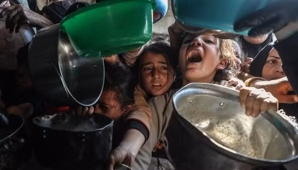 Cảnh tượng ám ảnh này vẫn đang hiện hữu ở Dải Gaza. 