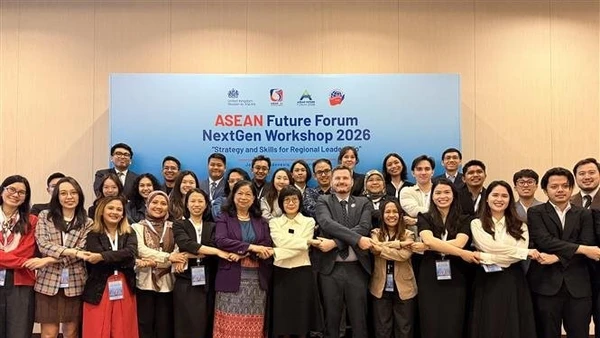 Những gương mặt trẻ tham dự Diễn đàn Tương lai ASEAN 2026 bàn thảo về tương lai khu vực.