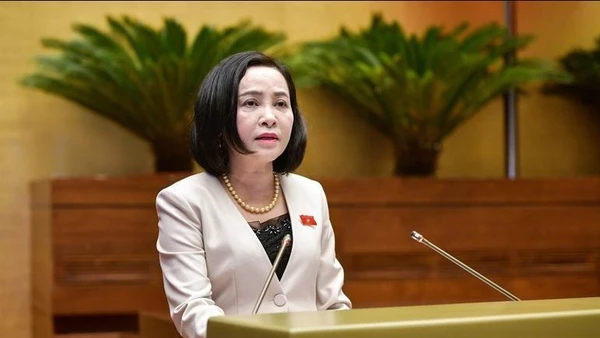 Phó Chủ tịch Quốc hội Nguyễn Thị Thanh.