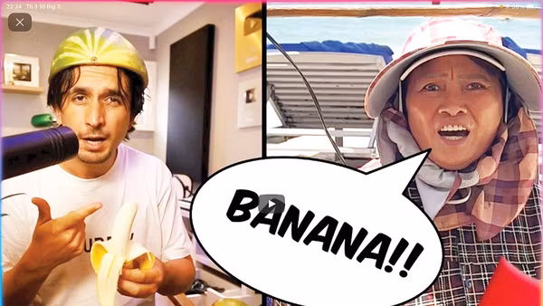 Đoạn clip “song ca” nhanh chóng trở nên viral.