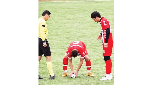 Gani Catan tập trung cao độ vào việc cứu sống chú mòng biển.