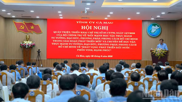 Quang cảnh hội nghị. (Ảnh: HỮU TÙNG)