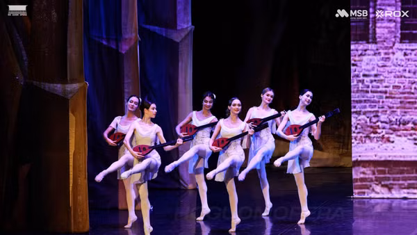 Các nghệ sĩ Russian State Ballet tiếp tục khẳng định đẳng cấp với kỹ thuật chuẩn mực, biểu cảm tinh tế và khả năng “kể chuyện” bằng hình thể cuốn hút.