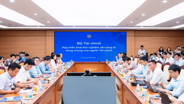 Bộ Tài chính triển khai thử nghiệm nền tảng AI dùng chung. (Ảnh: Bộ Tài chính)