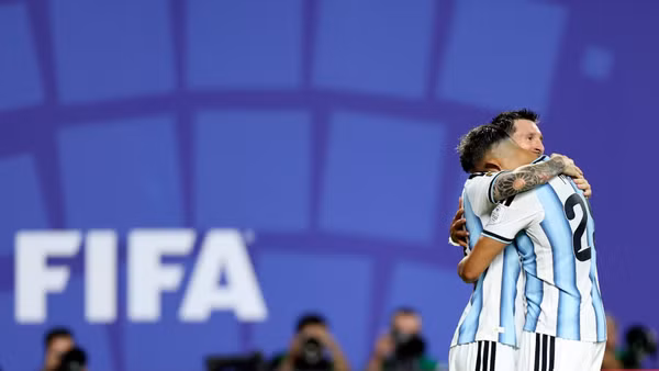 Lionel Messi đang có một kỳ World Cup bùng cháy (Ảnh: THX/TTXVN)