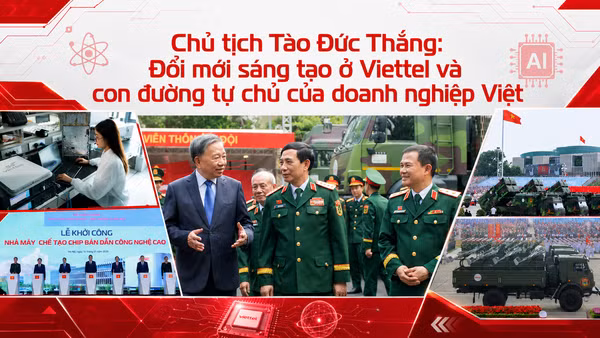 Chủ tịch Tào Đức Thắng: Đổi mới sáng tạo ở Viettel và con đường tự chủ của doanh nghiệp Việt