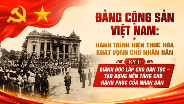 Đảng Cộng sản Việt Nam lãnh đạo thắng lợi sự nghiệp cách mạng nước ta. (Ảnh: HNV)