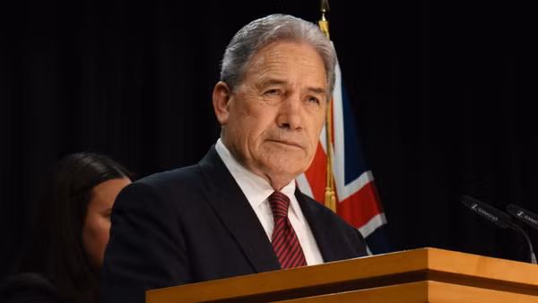 Bộ trưởng Ngoại giao New Zealand Winston Peters. (Ảnh: TTXVN phát)