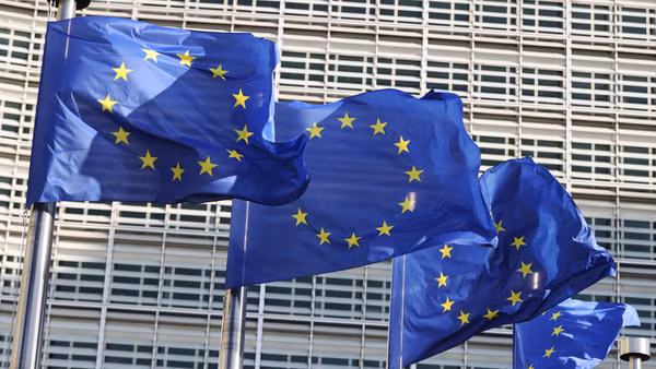 Trụ sở Ủy ban châu Âu (EC) ở Brussels, Bỉ. (Ảnh: THX/TTXVN)