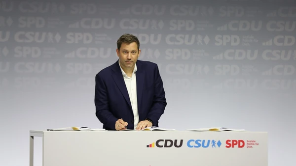 Bộ trưởng Tài chính Đức Lars Klingbeil. (Ảnh: THX/TTXVN)