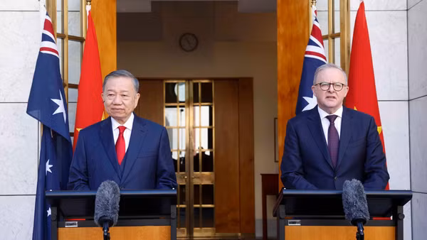 Báo chí Australia đưa tin đậm nét về chuyến thăm của Tổng Bí thư, Chủ tịch nước Tô Lâm