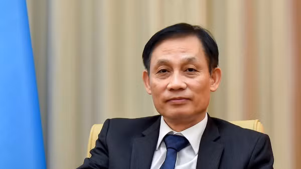 Đồng chí Lê Hoài Trung, Ủy viên Bộ Chính trị, Bộ trưởng Ngoại giao. (Ảnh: TTXVN)