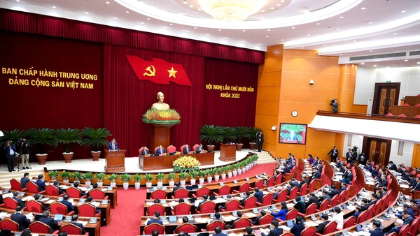 Quang cảnh Hội nghị. (Ảnh ĐĂNG KHOA)