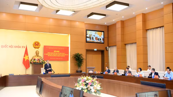 Tổng Bí thư Tô Lâm chủ trì hội nghị. (Ảnh: ĐĂNG KHOA)