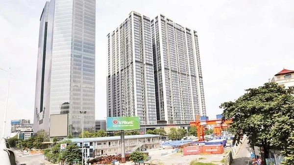 Chung cư Vinhomes Metropolis, phố Liễu Giai, Hà Nội.