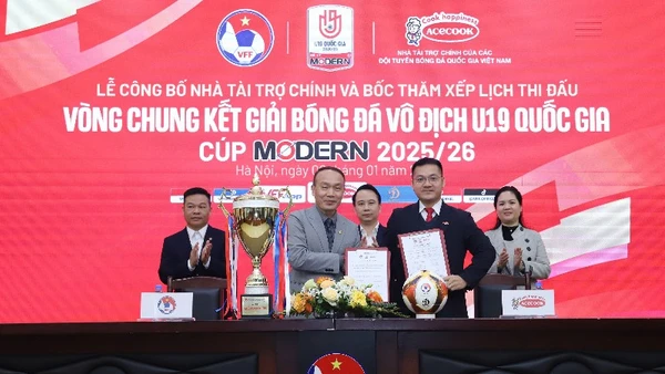 Lễ công bố được tổ chức vào sáng 9/1, tại Hà Nội.