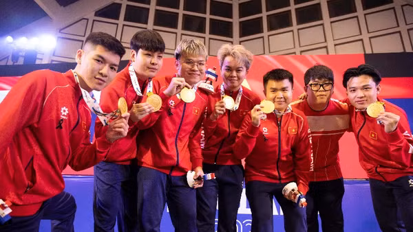 Việt Nam giành Huy chương Vàng bộ môn Liên quân mobile tại SEA Games 33.