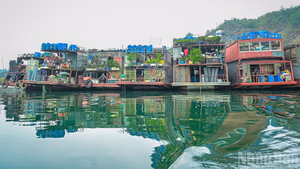 Những chiếc tàu buôn ngược dòng sông Đà phải đủ điều kiện đăng kiểm, bảo đảm an toàn trên hành trình suốt 10 phiên chợ, qua 7 ngày đêm. (Ảnh: BẢO LONG)