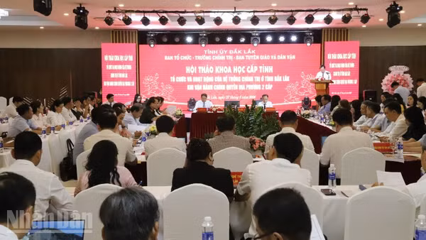 Quang cảnh hội thảo.