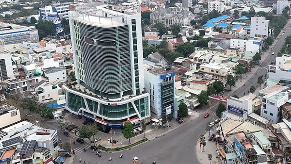 Một góc trung tâm phường Trấn Biên, tỉnh Đồng Nai.