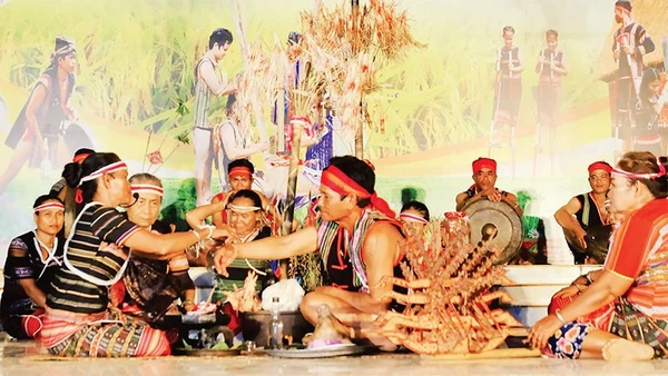 Xã Tân Hưng, tỉnh Đồng Nai phục dựng lễ hội Mừng lúa mới của người Xtiêng.