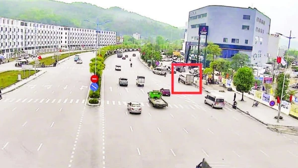 Hệ thống camera giám sát giúp lực lượng chức năng xử lý đối với những vi phạm an toàn giao thông.