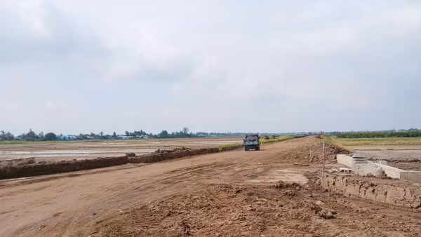 Một dự án đang triển khai trên địa bàn tỉnh Đồng Tháp.