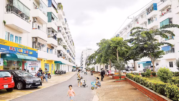 Một dự án nhà ở xã hội tại phường An Lạc, Thành phố Hồ Chí Minh.