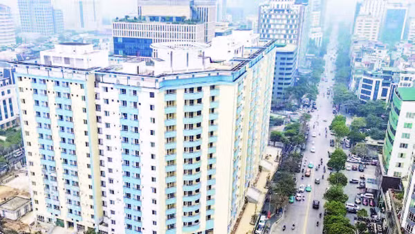 Dự án nhà tái định cư N01, phường Cầu Giấy.