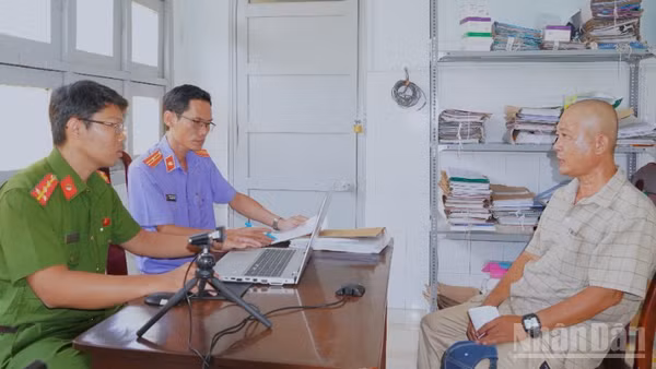 Nguyễn Thành Nhơn làm việc với Cơ quan Công an và Viện kiểm sát.