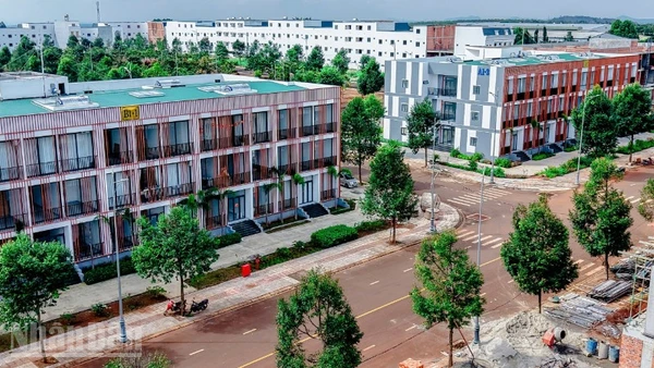 Các khu nhà ở xã hội tại Khu đô thị Ân Phú, phường Tân An, tỉnh Đắk Lắk.