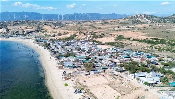 Dự án Nhà máy điện hạt nhân Ninh Thuận 1 dự kiến xây dựng tại thôn Vĩnh Trường, xã Phước Dinh.