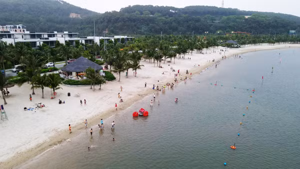Khu vực biển Đồ Sơn.