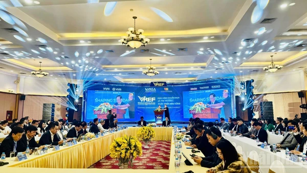 Diễn đàn thu hút đông đảo đại biểu trong nước và quốc tế tham dự. (Ảnh: HNV)