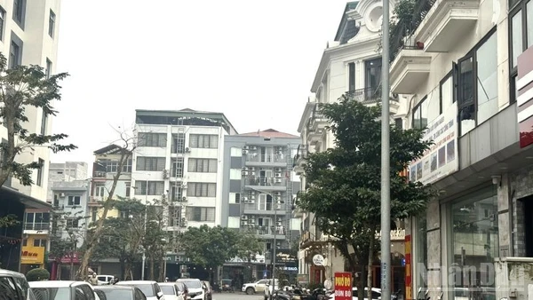 Một góc khu đô thị trên địa bàn phường Gia Lâm, khu phía đông Hà Nội. (Ảnh: HNV)