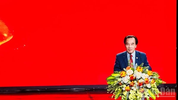 Tiến sĩ Ngô Sách Thực, Ủy viên Đoàn Chủ tịch Ủy ban Trung ương Mặt trận Tổ quốc Việt Nam, Chủ tịch Hội Cứu trợ trẻ em tàn tật Việt Nam. (Ảnh: HNV)